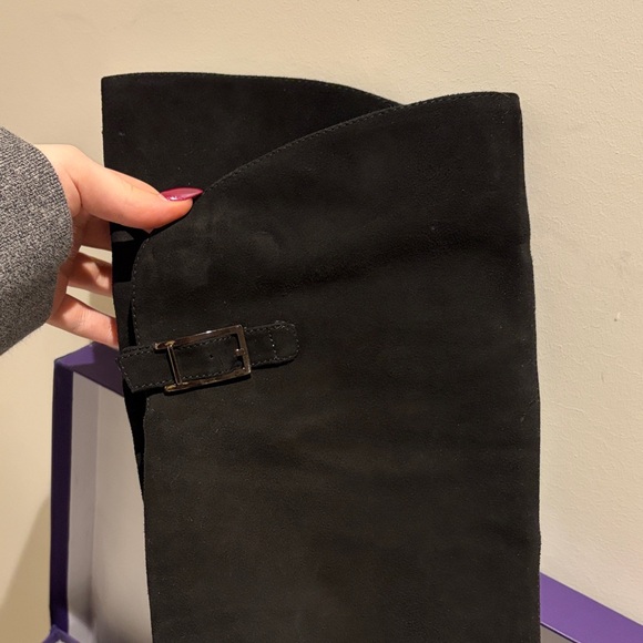 Black Over-the-Knee Boots - Picture 5 of 6